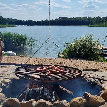 Tatarak Domki Na Mazurach - Apartament Z Duzym Tarasem Nad Jeziorem Walpusz Stare Kiejkuty Exteriör bild